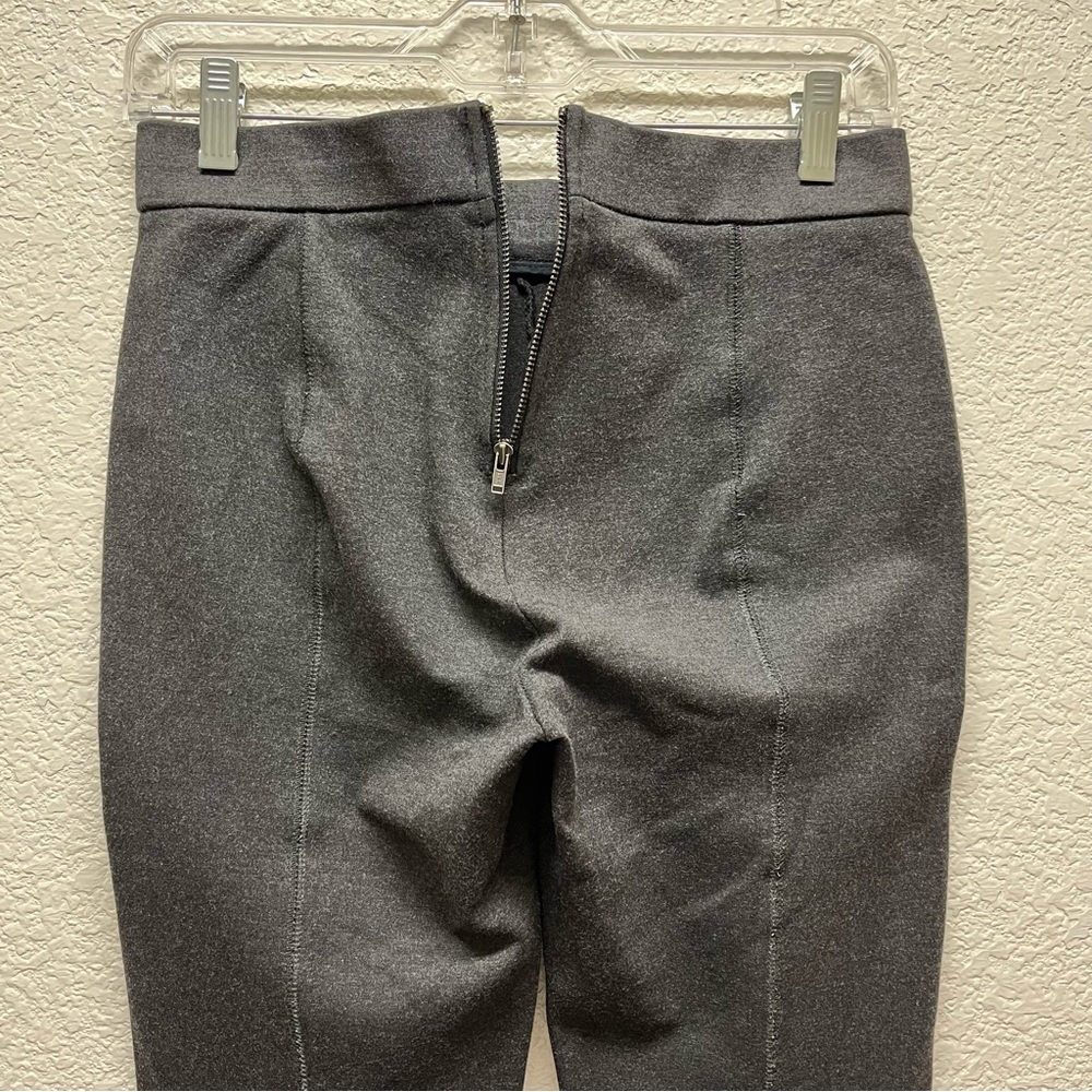 Jcrew Pixie Ponte Knit Pants Gray Petite Medium - image 8